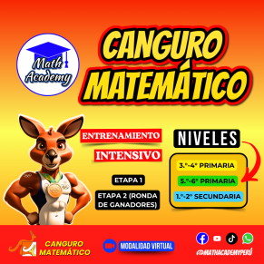 ENTRENAMIENTO CANGURO MATEMÁTICO